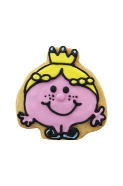 Little Miss Princess Iced Shortbread Biscuit 60g x 12