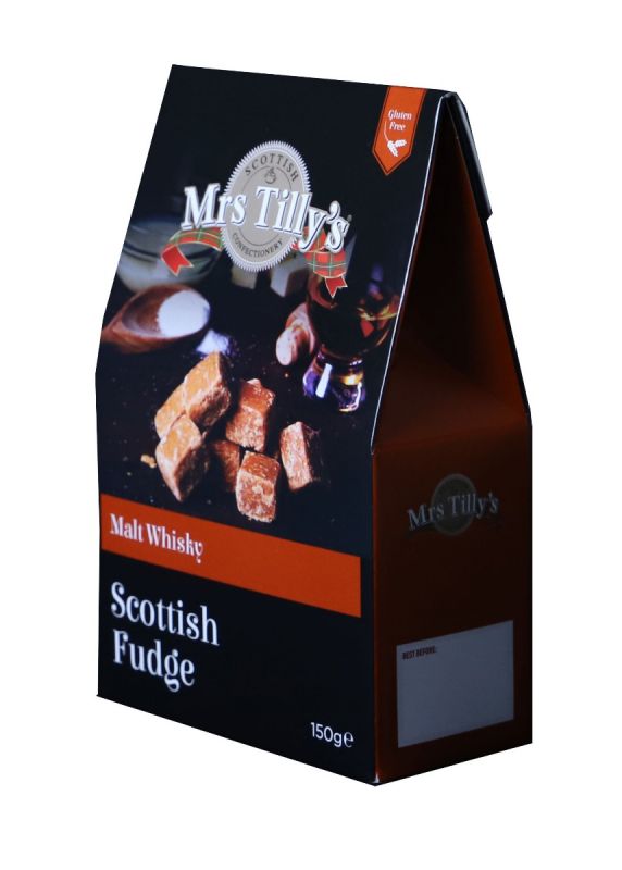 Scottish Malt Whisky Fudge 150g x 6