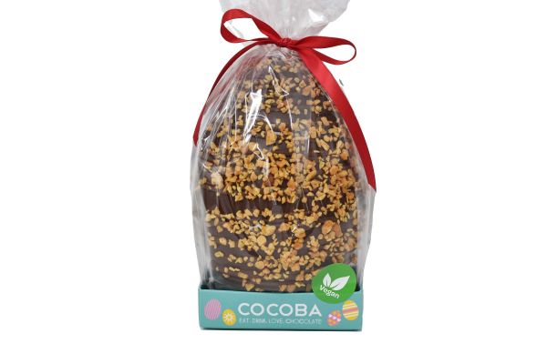 Vegan Milk Chocolate Honeycomb Easter Egg 250g x 6