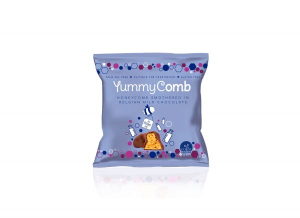 Yummycomb Milk Chocolate Pocket Pack 40g x 12