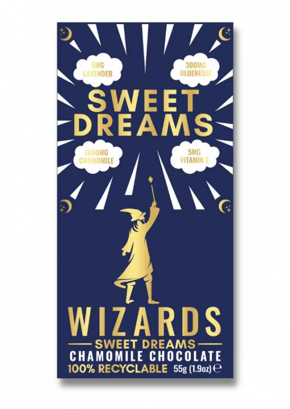 Wizards Sweet Dreams Chamomile Chocolate 55g x 12