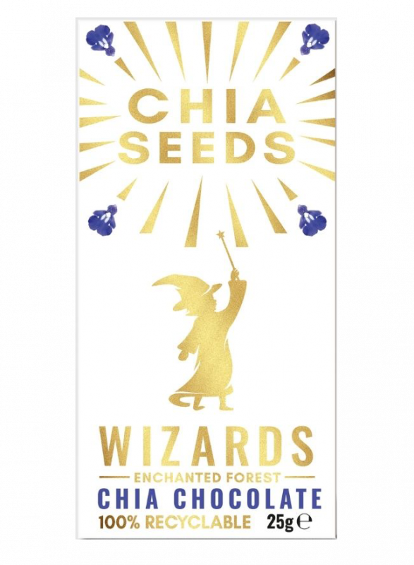 Wizard Kids Chia Seed Chocolate Bar 25g x 12