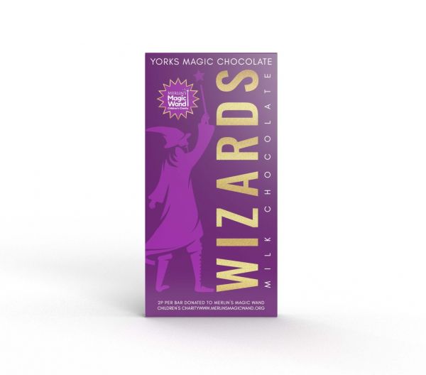 Wizards York Magic Milk Chocolate Bar 55g x 12