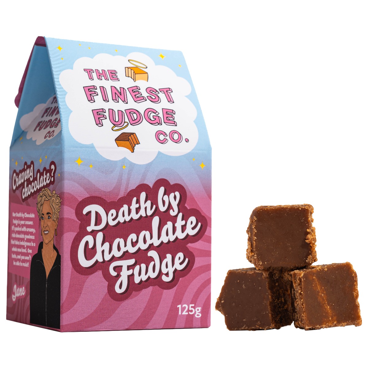 Finest Fudge Company Death by Chocolate Fudge 125g x 8
