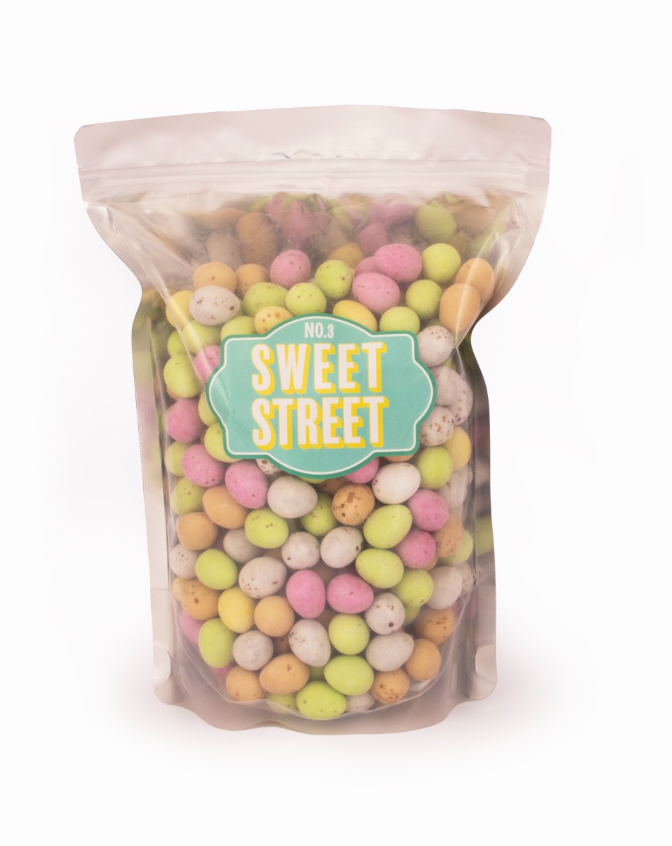 Sweet Street Chocolate Mini Eggs Mega Bag 1.2kg