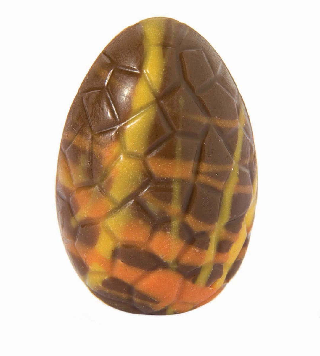 Assorted Eggs with Scribble (Milk Crunchy Hazelnut Praline/Milk Chocolate Mousse/Mocha Caramel Crème