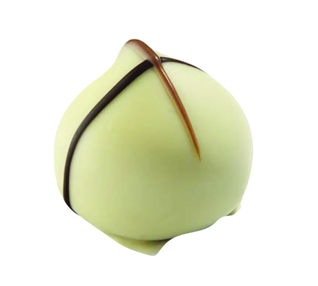 Orange Amande - Almond Praline with Pieces of Orange v56pc)