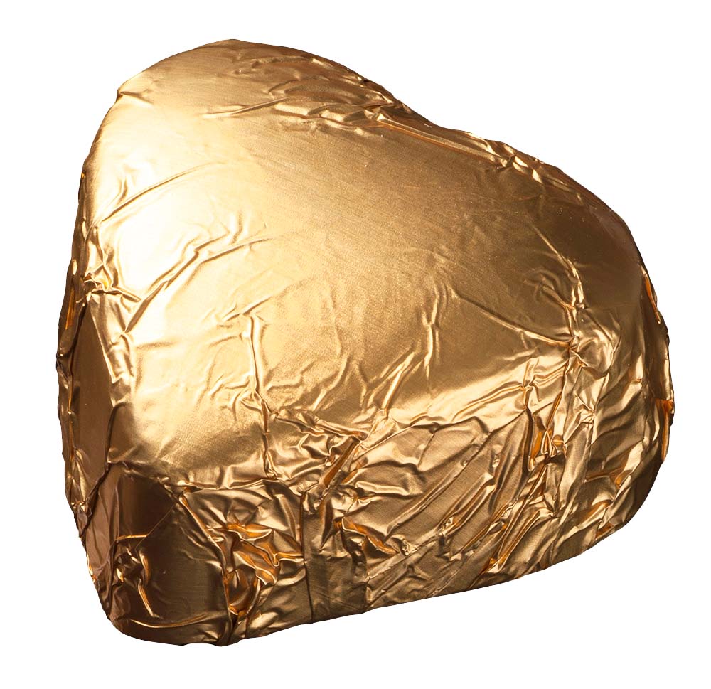Princess Gold Heart - Creamy Hazelnut Praline x 2kg (Approx 152pc)