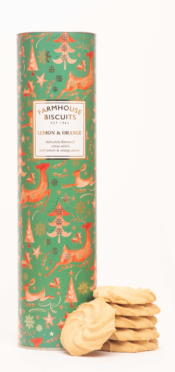 Winter Animals Lemon & Orange Whirl Tube 300g x 12