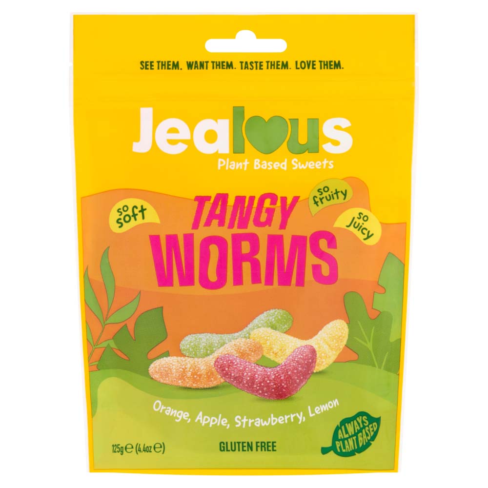 Tangy Worms – Share Bag 125g x 10