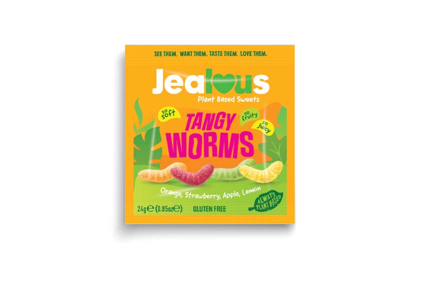 Tangy Worms - Shot Bags 24g x 20