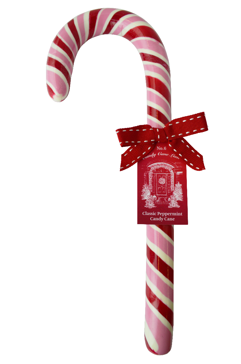 No 6 Candy Cane Lane - Giant Candy Cane 300g x 6
