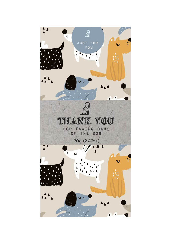 Thanks For Looking After The Dog Milk Chocolate Bar 70g x 20