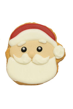 Father Christmas Iced Biscuit 60g x 12