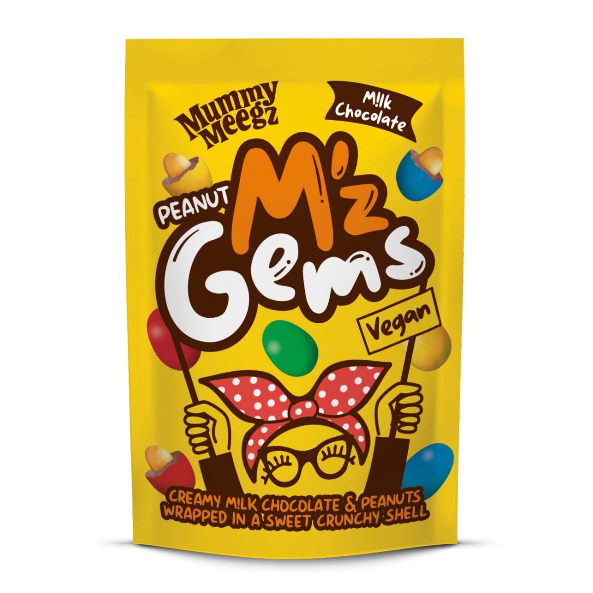 M'z Gems Peanuts 80g x 12