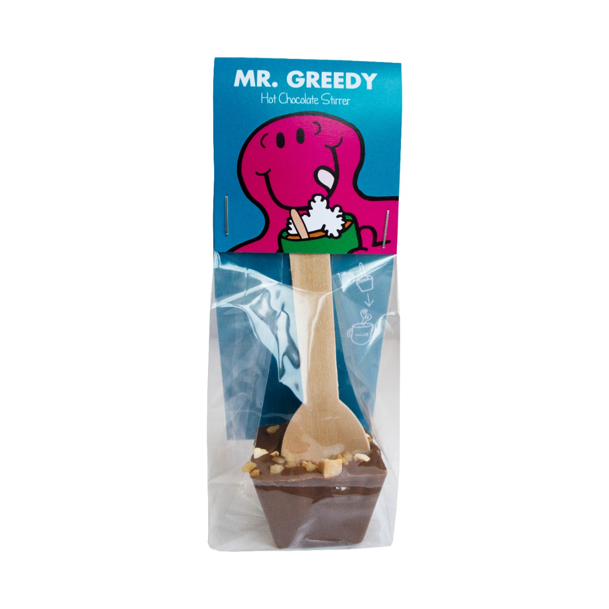 Mr Greedy - Toffee Temptation Hot Chocolate Stirrer  50g x 20  DATED 20.11.2025