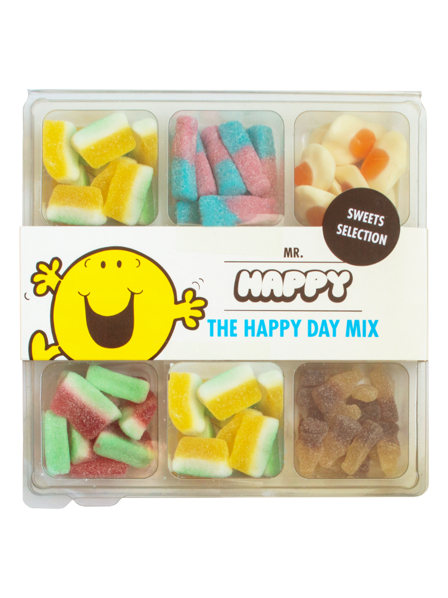 Mr Happy -The Happy Day Mix Box  450g x 6
