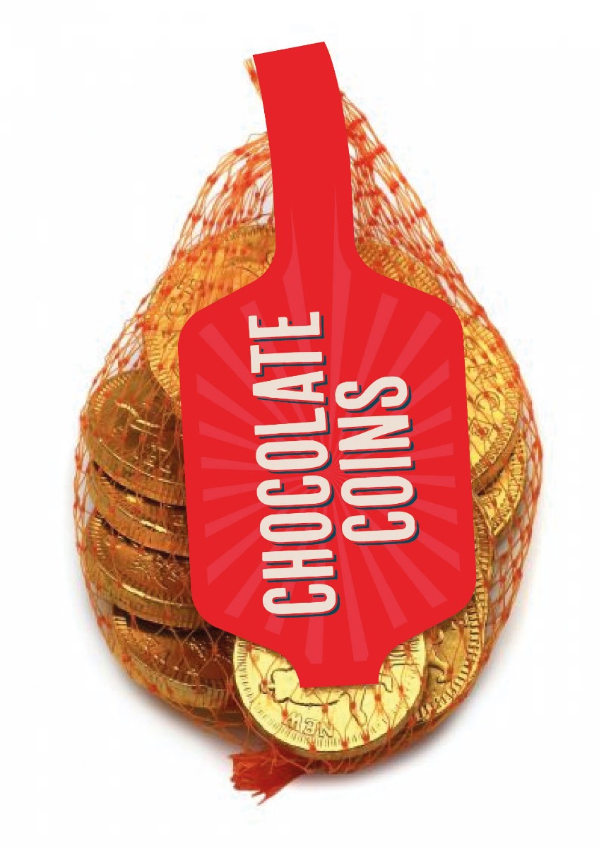 Gold Net of Milk Chocolate Coins 70g x 80