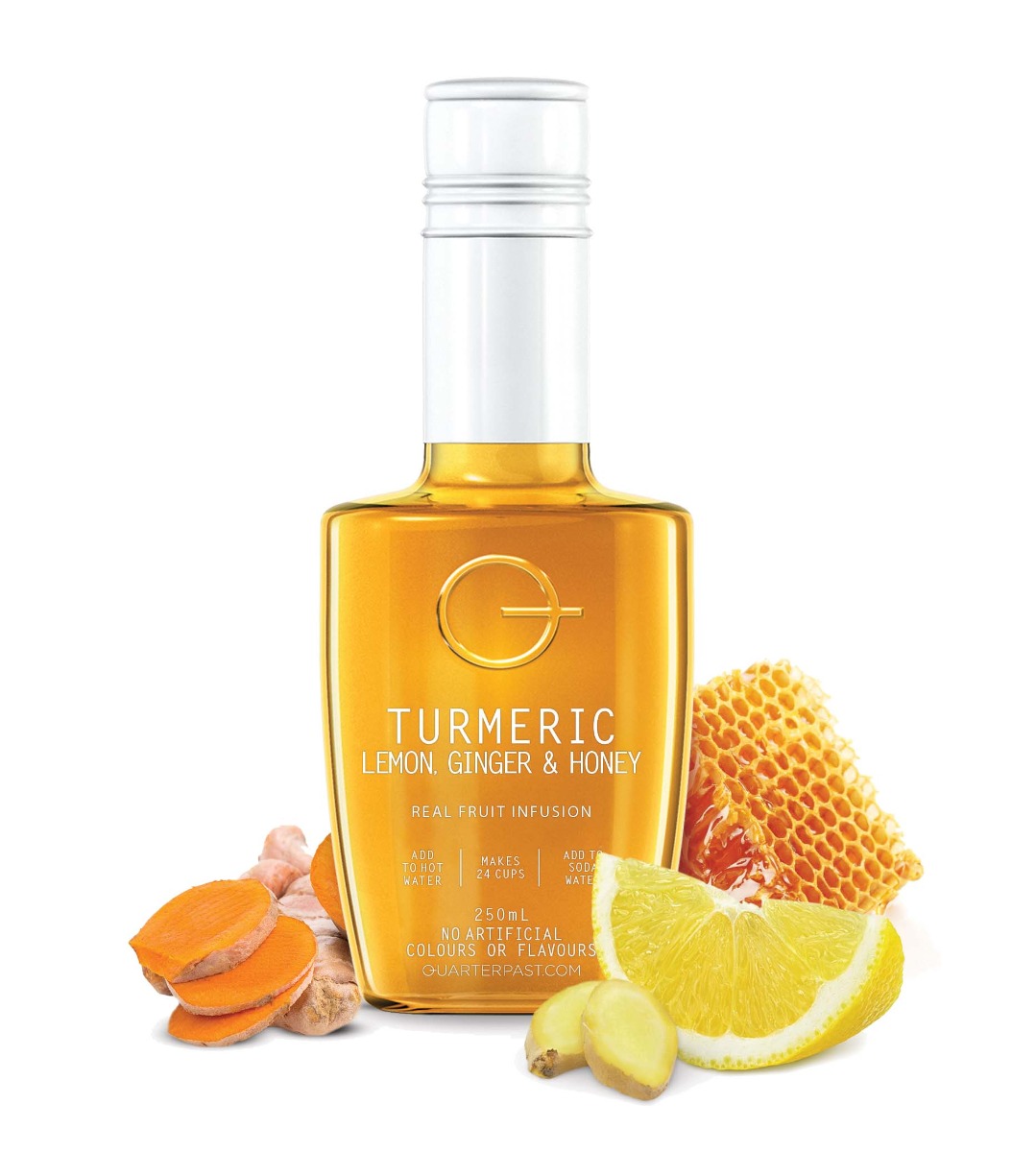 Turmeric, Lemon, Ginger & Honey Tea Concentrate  250ml x 8