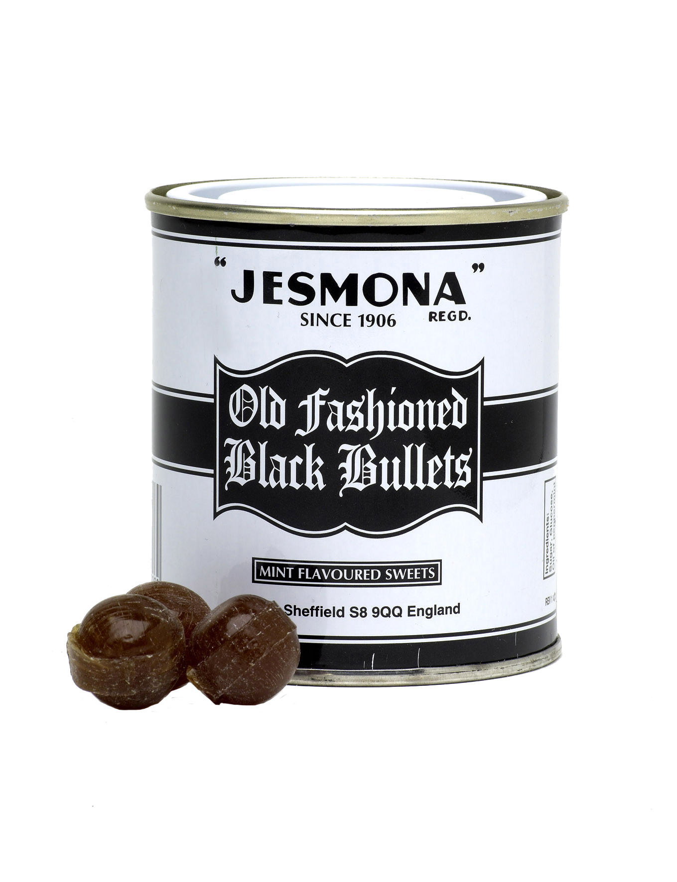 Jesmona Old Fashioned Black Bullets 250g x 12