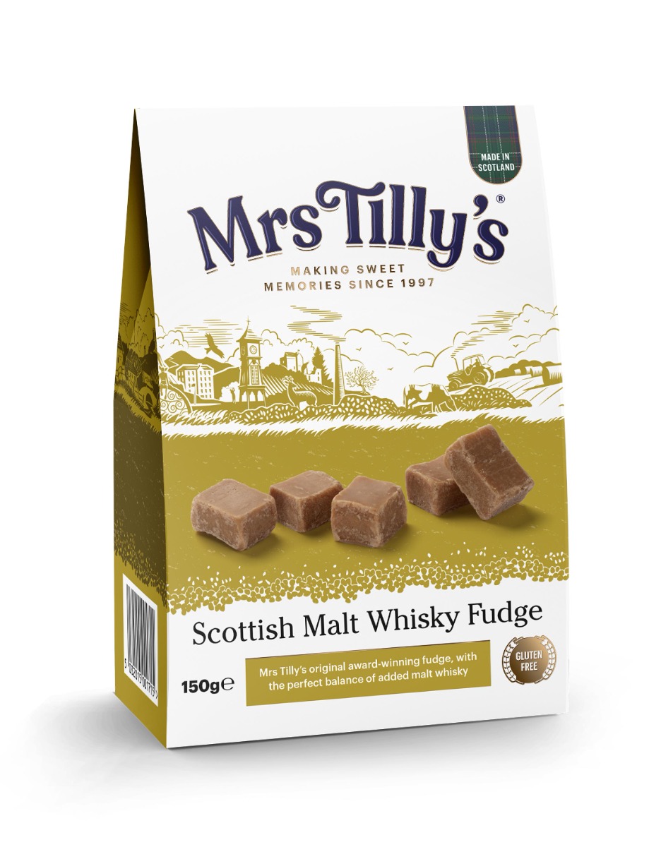 Scottish Malt Whisky Fudge 150g x 6