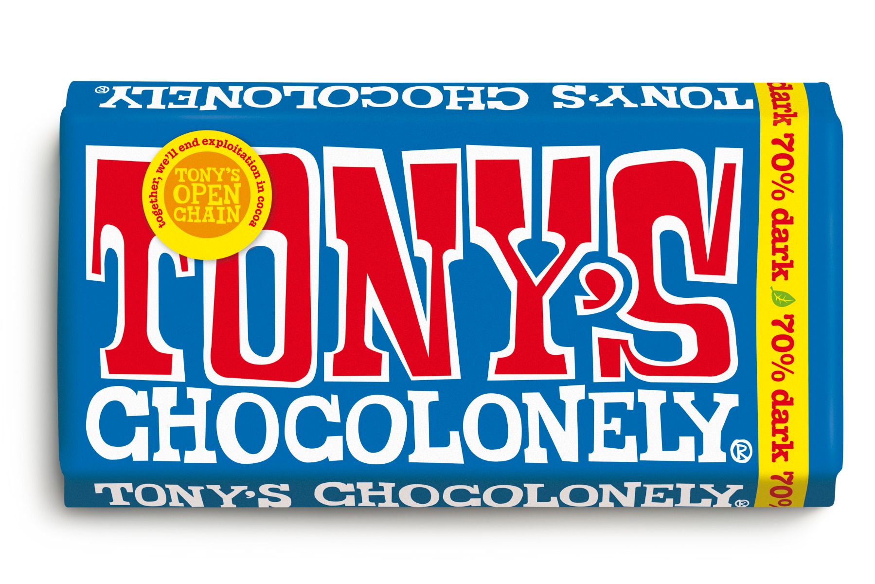 Dark Chocolate 70% 180g x 15 FAIRTRADE