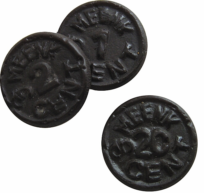 Coin Liquorice (Hard & Sweet) x 1kg