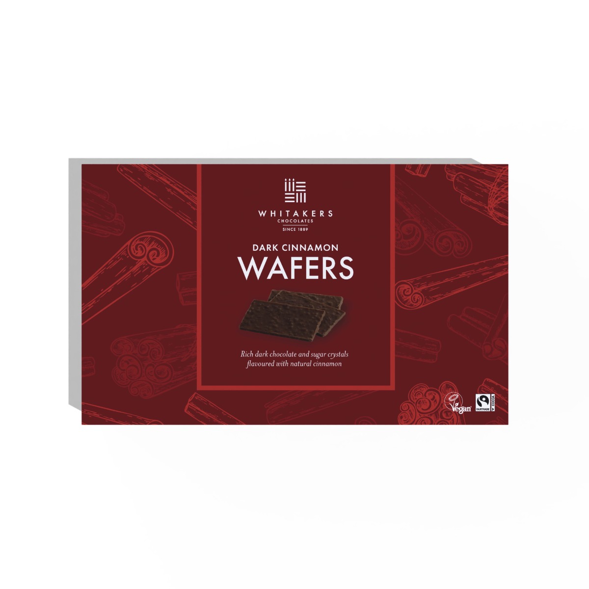Dark Cinnamon Wafers 150g x 10