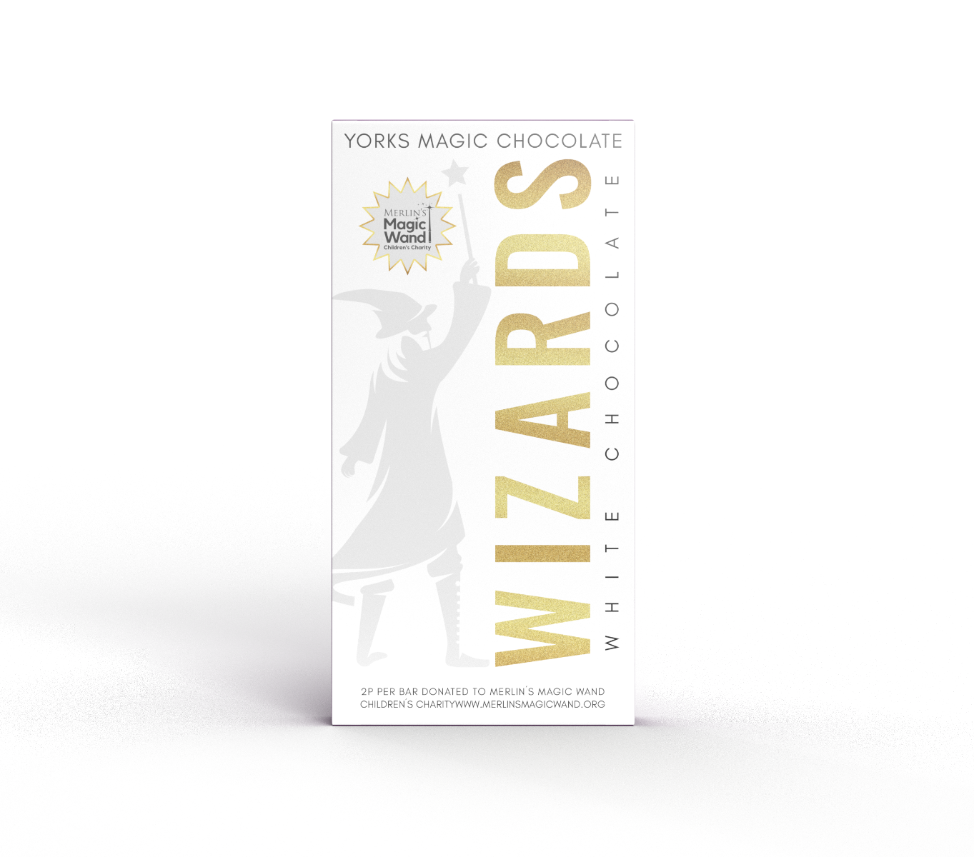 Wizards York Magic White Chocolate Bar 55g x 12 dated 30.11.2025